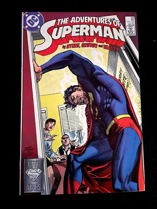 Adventure of Superman #439 1988 - VERY HIGH GRADE