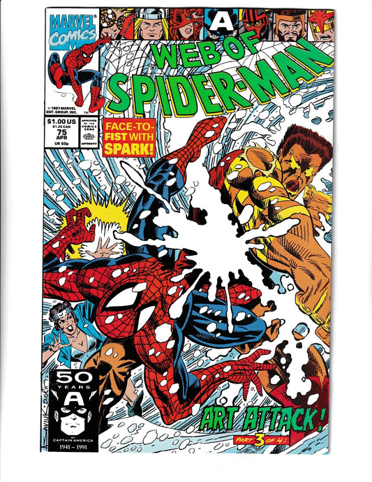 Web of Spider-Man #75 (1991) Marvel Comics