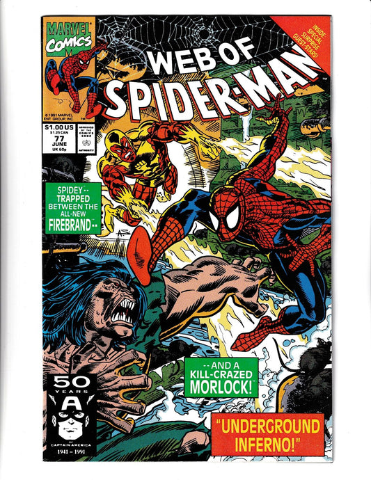 Web of Spider-Man #77 (1991) Marvel Comics