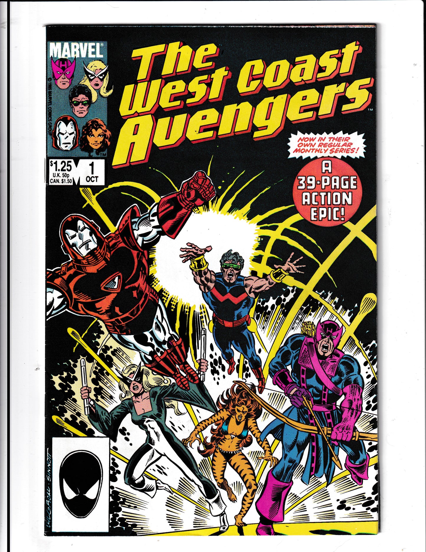 West Coast Avengers #1 (1985) Marvel Comics