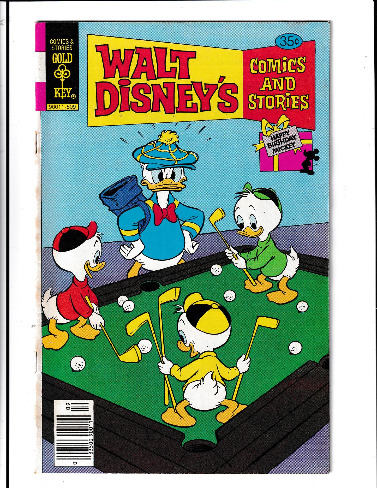 Walt Disney's Comics and Stories #456 (1978) Gold Key Comics