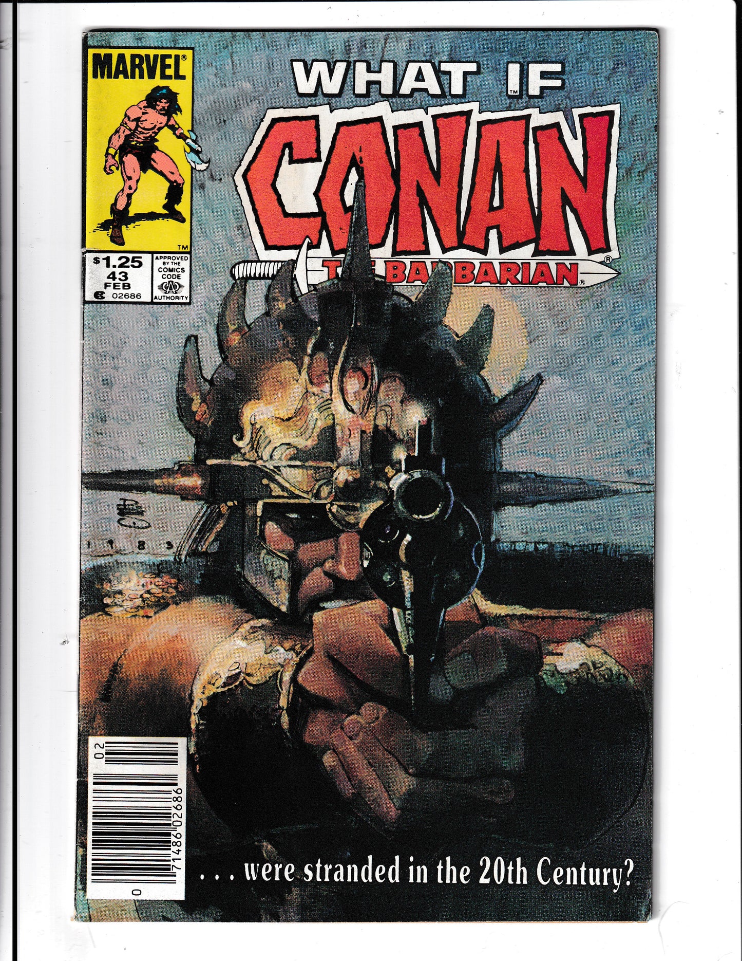 What If...? #43 (1983) Conan Was Stranded in the 20th CenturyMarvel Comics