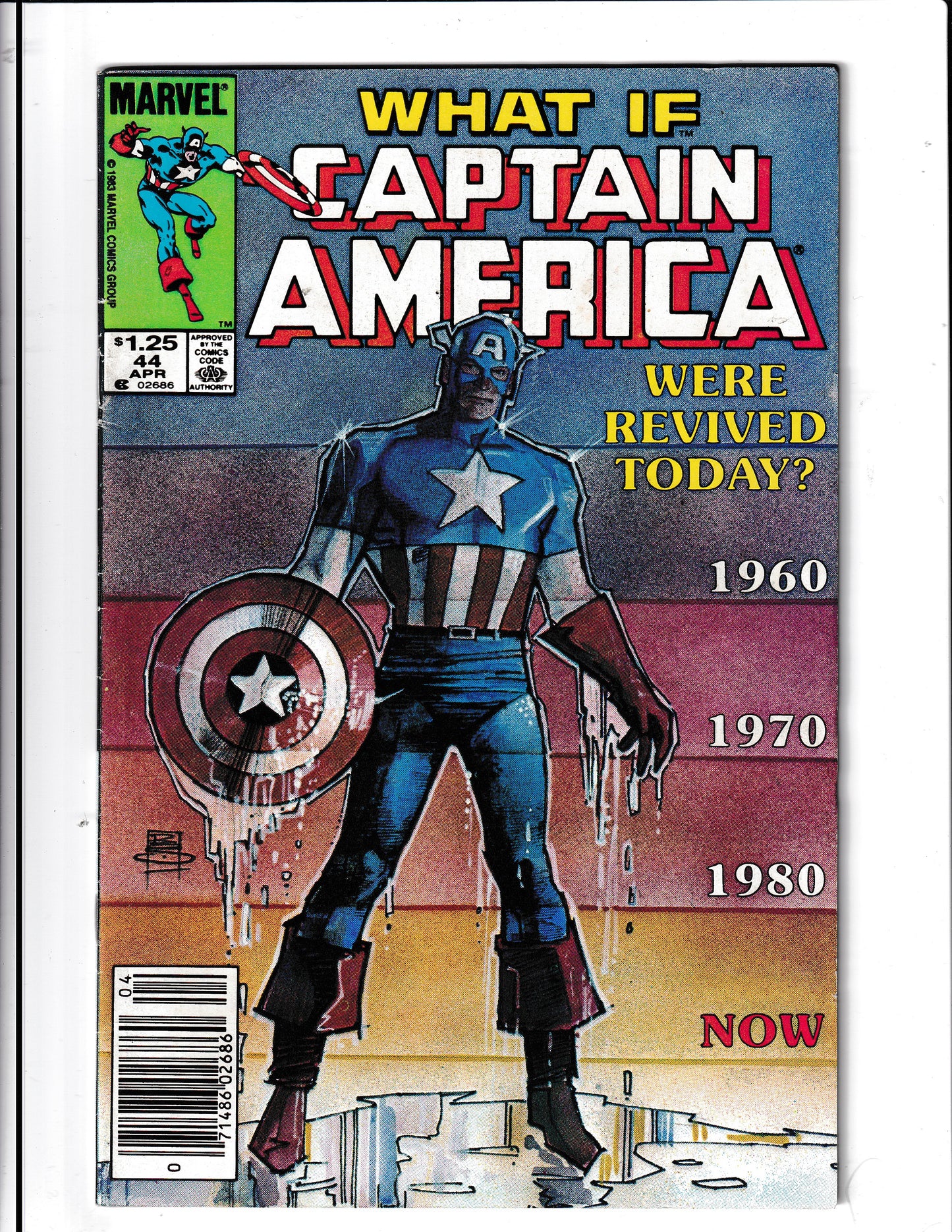 What If...? #44 (1983) Captain America Were RevivedMarvel Comics