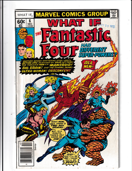 What If... #6 (1977) Fantastic Four Marvel Comics